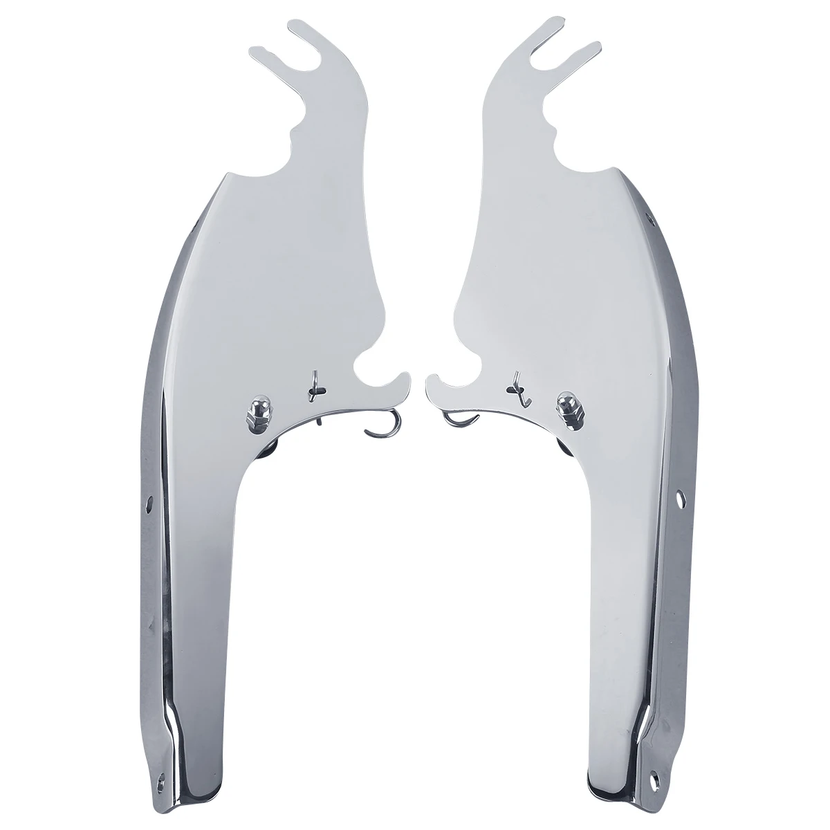 

Комплект монтажных кронштейнов для лобового стекла для мотоцикла Harley FL Softail Slim Fat Boy Deluxe FLS FLST FLSTC FLSTF 2000-2017