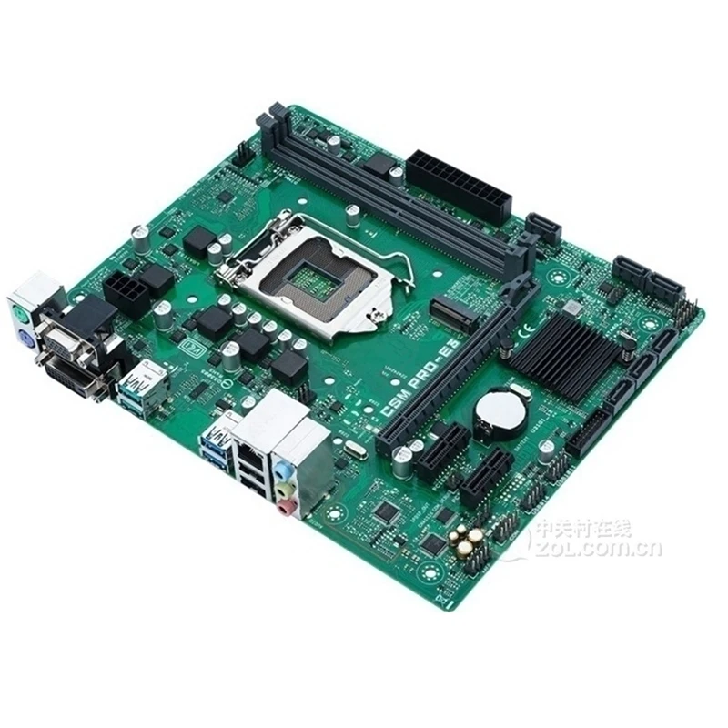 ASUS CSM PRO-E3 Motherboard LGA 1151 Intel B360 support Core i3-8300 9100F 8600 8400 9400F 9700 cpu DDR4  32GB M.2 Micro ATX