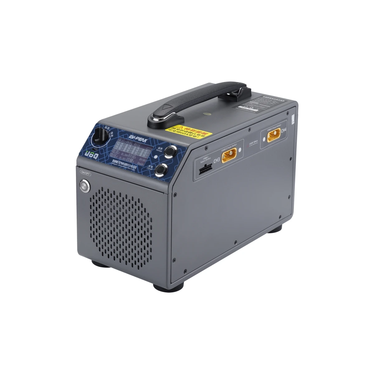 2026 Ev-peak U6q 4 Channel 60a  3000w Quick Balance Charger Compatible With   Accessories Including 12-14s Batte