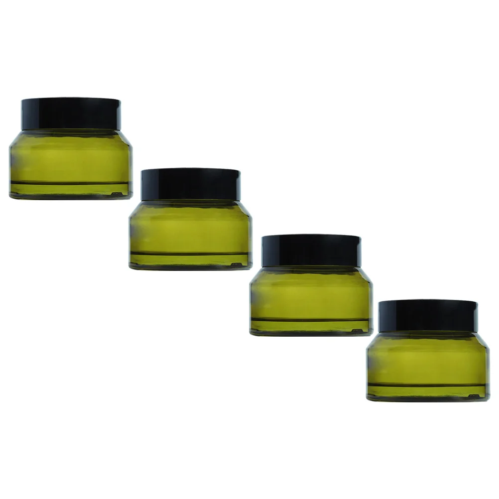 

4 Pcs Travel Refillable Cream Bottle Containers Storage Multipurpose Sub Packaging Empty