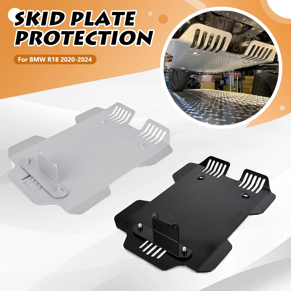 

For BMW R18 R 18 r18 2020 2021 2022 2023 Motorcycle Accessories Engine Chassis Protection Guard Skid Plate Protector Aluminium