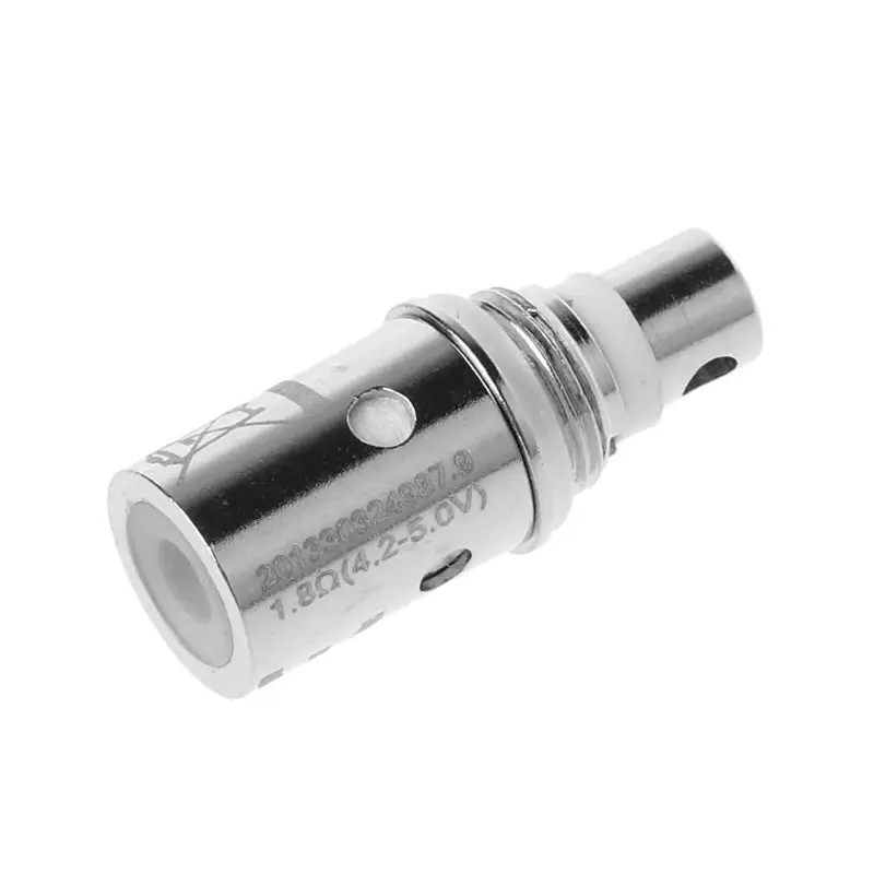 เกลียวอะแดปเตอร์หัวคอยล์ BVC 5ชิ้น/เซ็ตเชื่อมต่ออะแดปเตอร์แบบพกพาสำหรับ1.6/1.8/2.1โอห์มบุหรี่อิเล็กทรอนิกส์