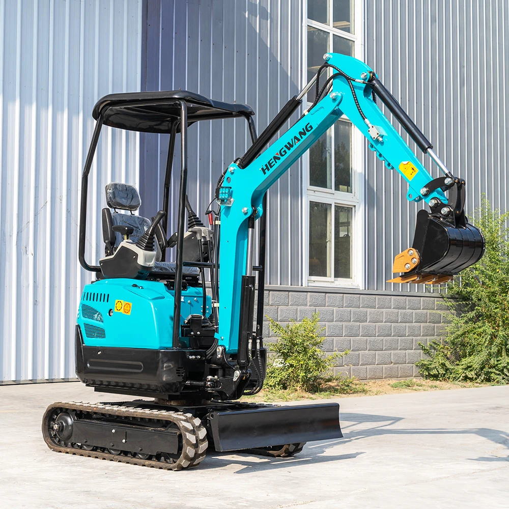 دعم التخصيص حفارة صغيرة 1Tcrawler حفارة صغيرة حديقة مزرعة التجزئة محرك كوبوتا الهيدروليكية الزاحف حفارة صغيرة