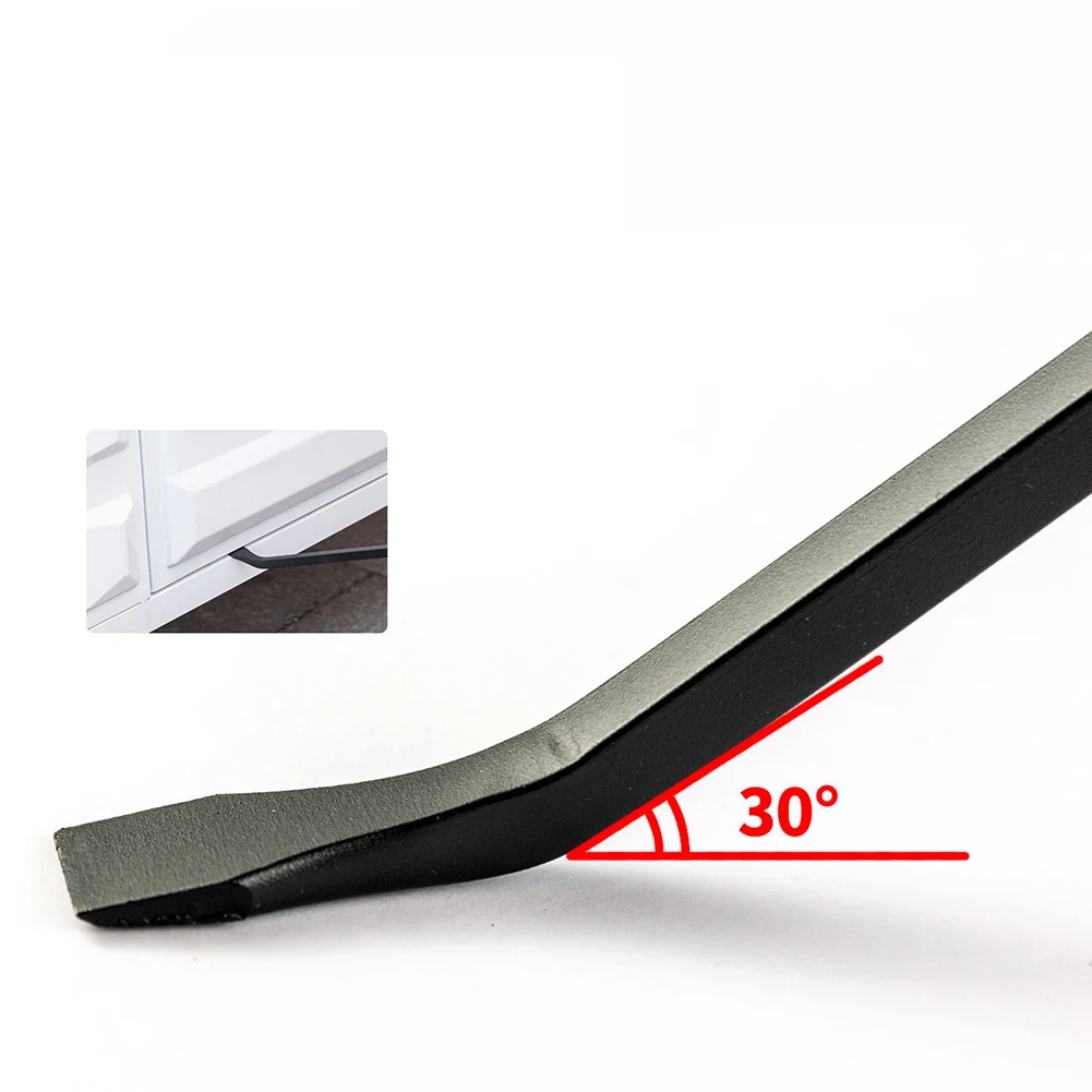 

Heavy-duty Applications High Toughness Crowbar Comfort Grip Chrome Vanadium Construction Applications Auto Repair Tool