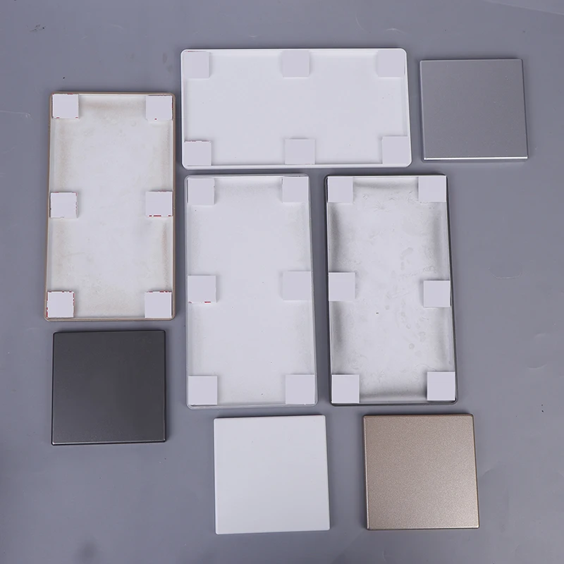 

Домашняя фурнитура Универсальная пустая панель из АБС-пластика, самоклеящаяся крышка розетки переключателя, декоративная крышка отверстия в стене.