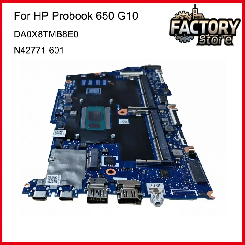 N42771-601 Laptop Motherboard For HP Probook 650 G10 with CPU i5-1335 i5-1345 i7-1355 i7-1365 FRU:DA0X8TMB8E0 100% TEST