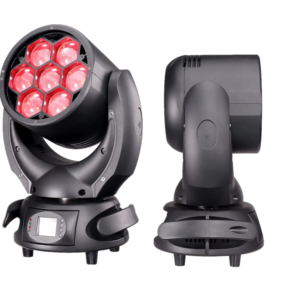 

4Pcs/lot Wedding shows stage lighting equipment 7*40w big bee eye k10 led moving head beam light