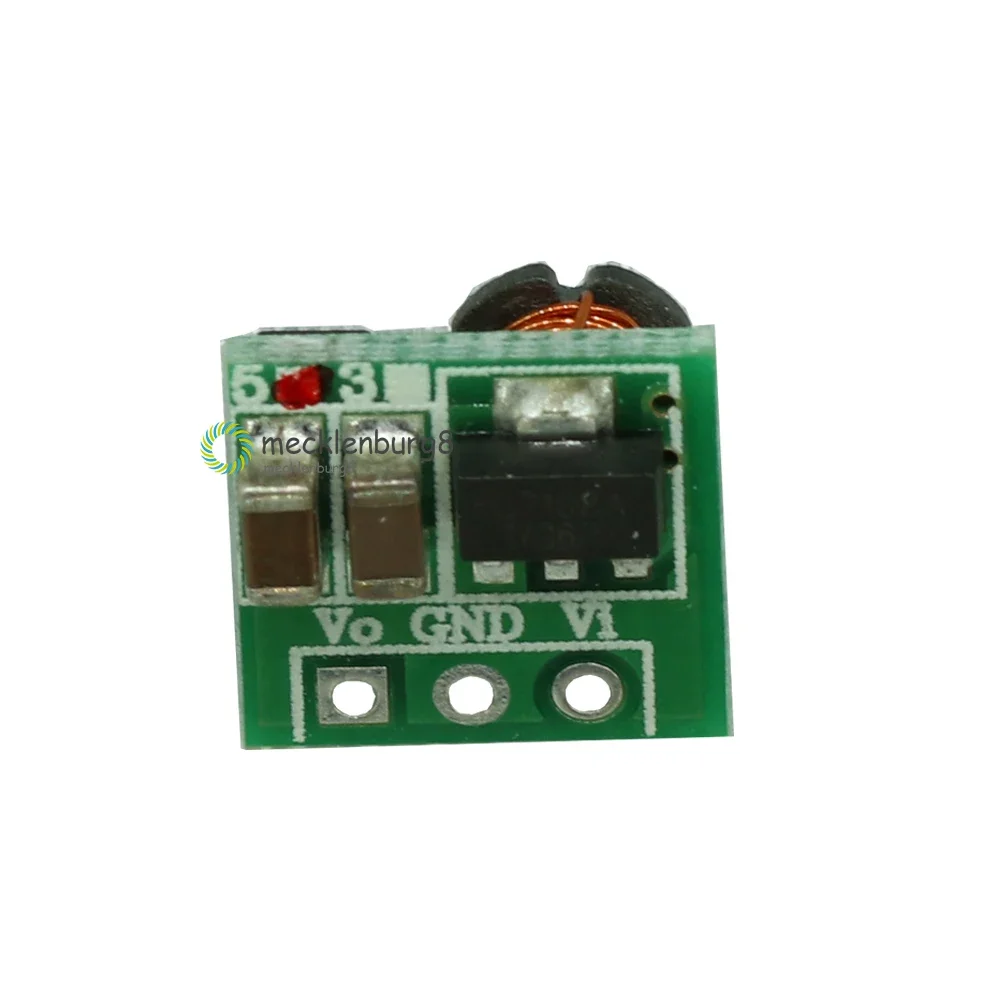 แผงวงจรตัวแปลงบอร์ด DC DC 1.8V 2.5V 3V 3.3V 3.7V ถึง5V ตัวควบคุมการเพิ่มแหล่งจ่ายไฟฟ้าให้สูงขึ้นสำหรับโมดูลบอร์ด Arduino
