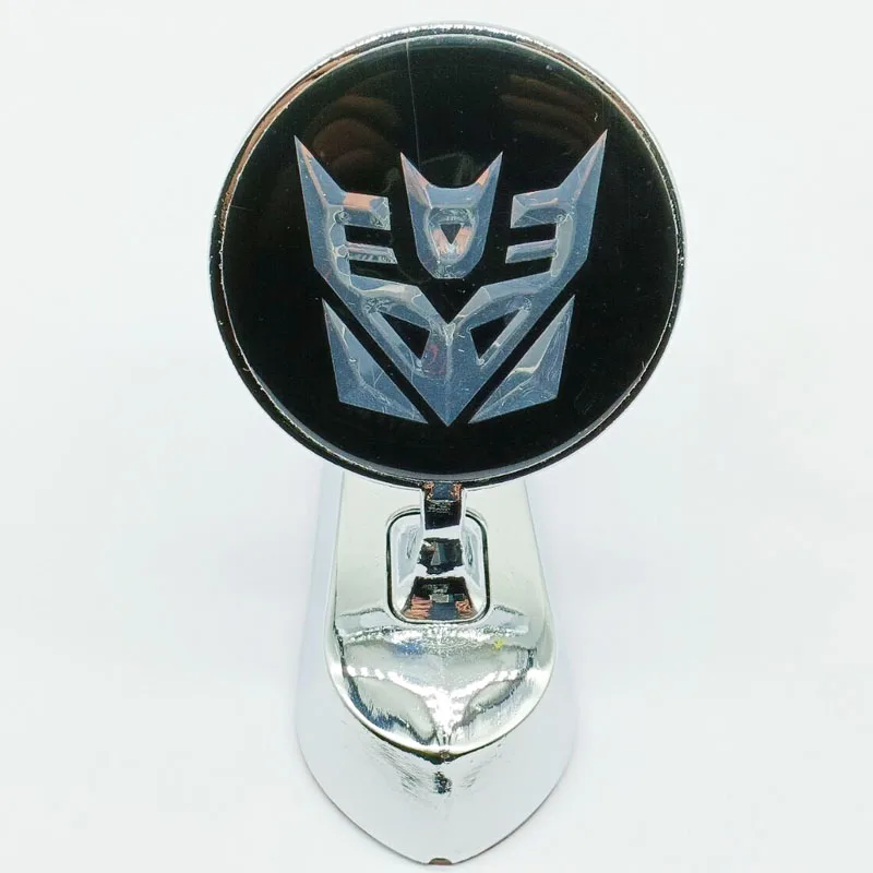 Car Metal Chrome Hood Ornament Badge Emblem Transformers Decepticon UniversalFit