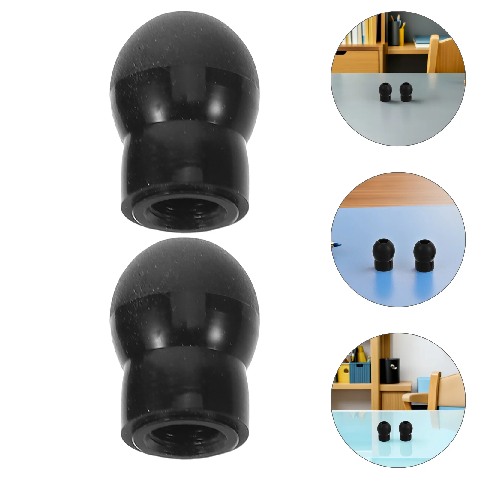 

4Pcs Silicone Gourd Earplugs for Stethoscope Comfortable Fit Reusable Ear Tips with Superior Sound Transmission and External