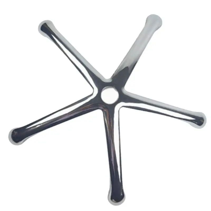 HOT-Office Chair Base Aluminum Alloy Chair Bottom Part Replacement Universal Reinforced Metal Leg