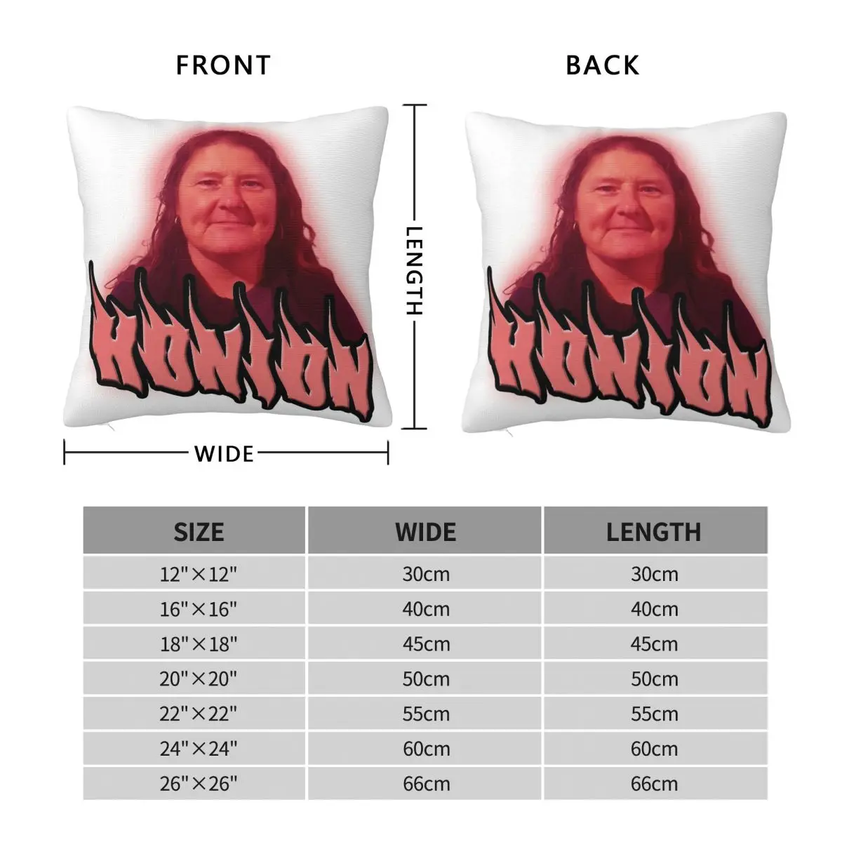 Kay Cooking Honion Square Pillowcase Polyester Linen Velvet Pattern Zip Decorative Room Cushion Cover Wholesale 45x45