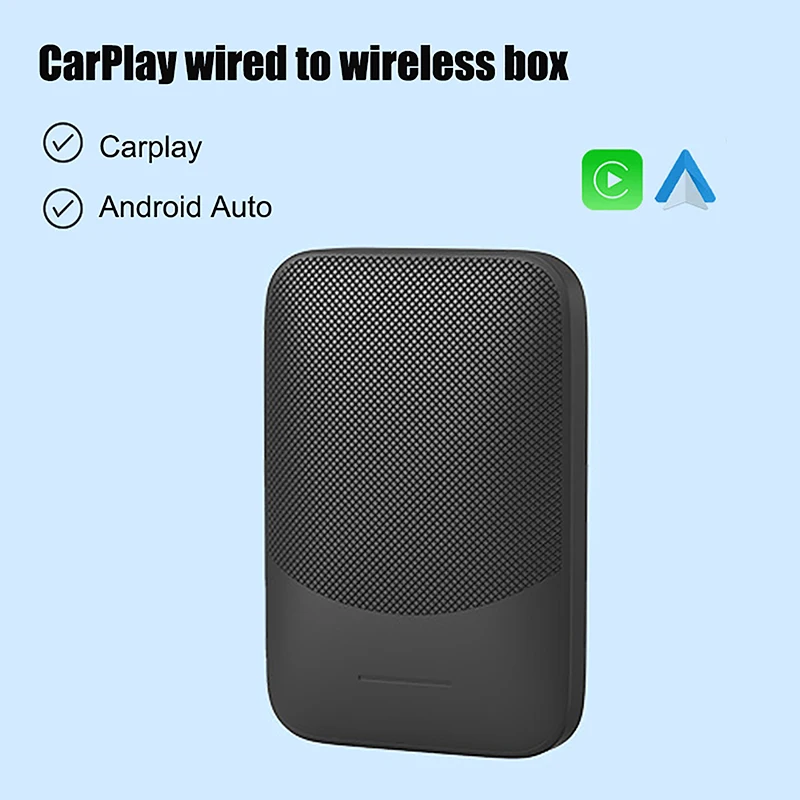 Nieuwe Mini Dongle Draadloze Android Auto Draadloze Carplay Adapter Plug En Play Bluetooth WiFi Voor Auto