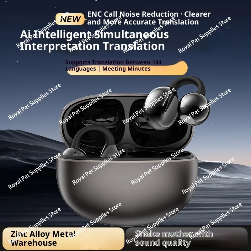 

Новая модель для зажима для ушей, металлический отсек, длительный срок службы батареи, TWS, беспроводная бинауральная Bluetooth-гарнитура Ai, спортивная гарнитура