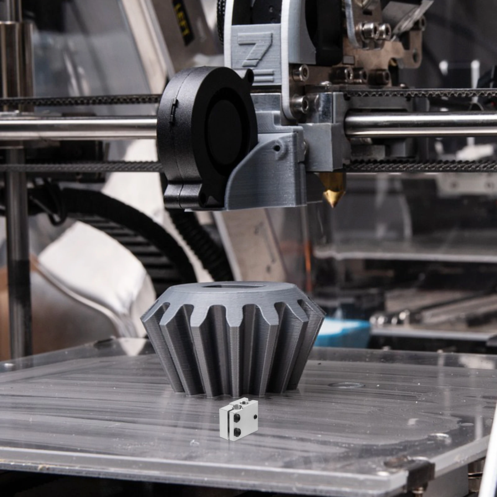 

3D Printed Heating Blocks Printer Extruder Parts Hotend Accessories Aluminum Printing Heater