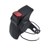 Original Rear Fender Taillight Assembly for KUGOO KuKirin G2 Master Electric Scooter Rear Mudguard with Bracket Tail Light Parts