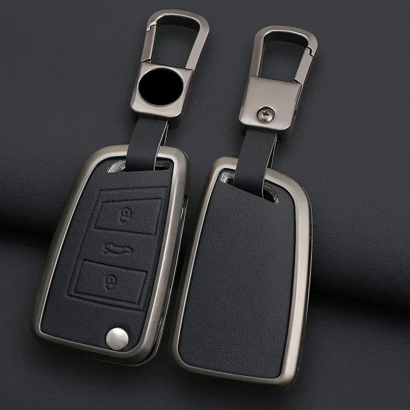 

Car Key Cover Fob Case Shell For Volkswagen VW Polo Golf 7 MK7 Tiguan Passat For Skoda Octavia Kodiaq Karoq For Seat Ateca Leon