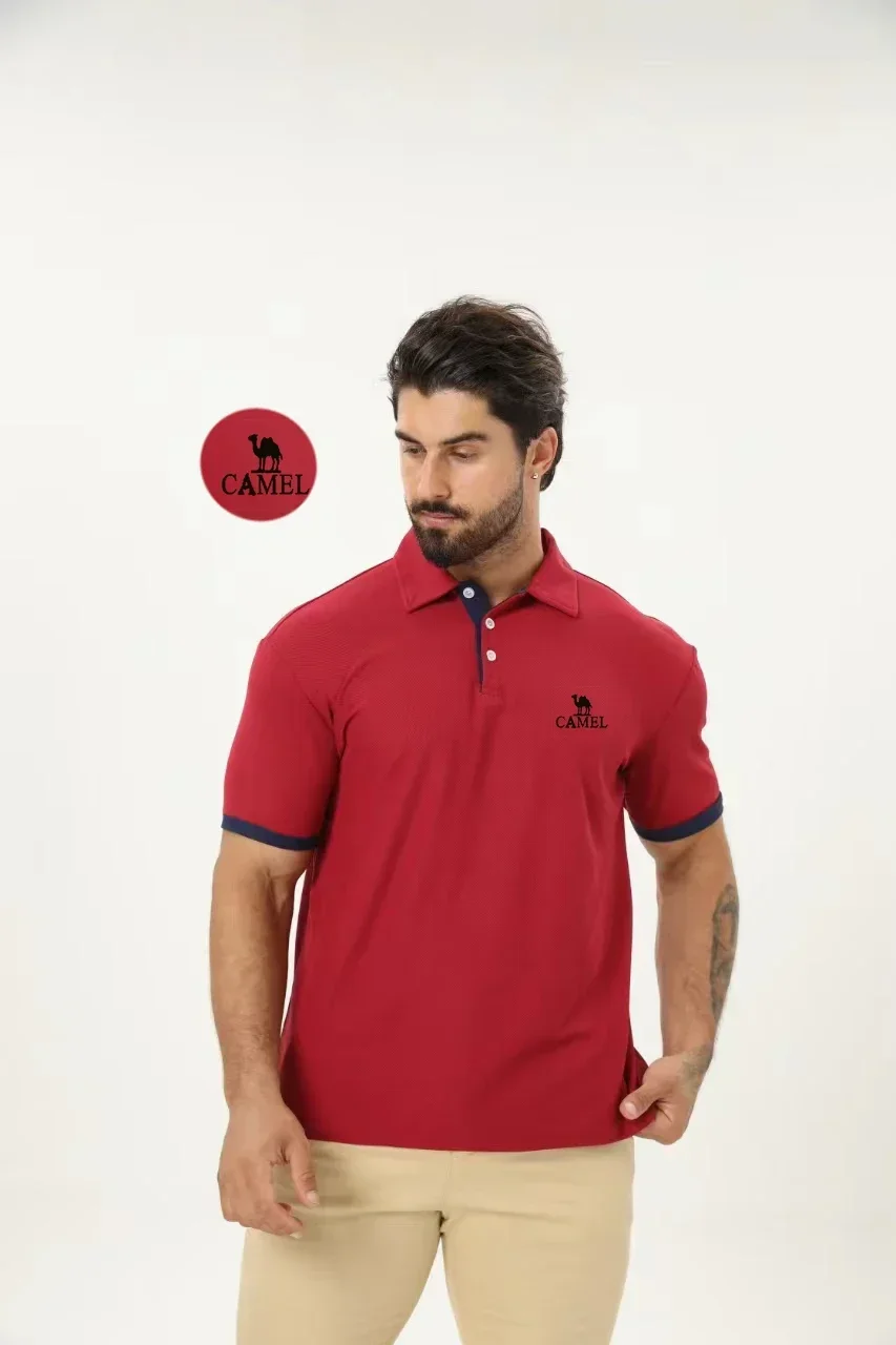 High Quality Men's shirts Polo Men's t-shirts Embroidered Male polo shirt Men's clothing T-shirts for men Men's polo shirt Short