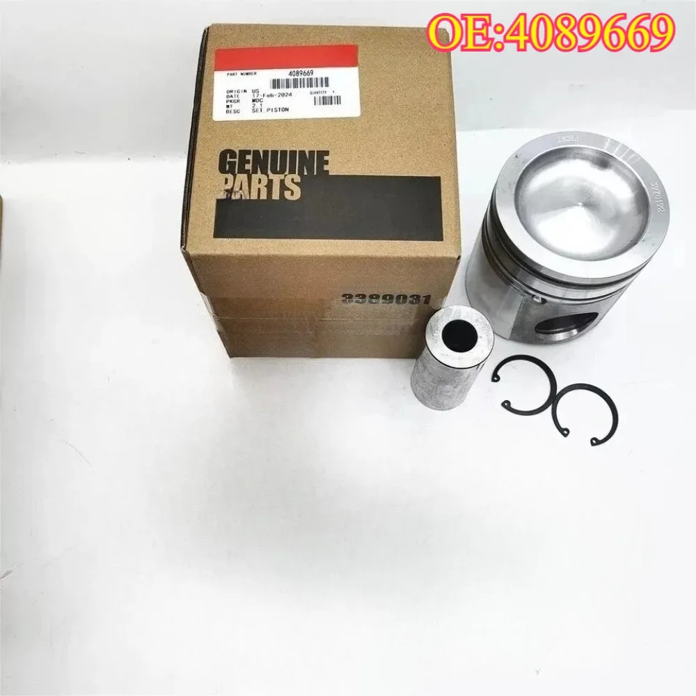 

High quality New For 4089669 Zuiger & Ringen Set Fit Voor Dodge 04-06 325 HPTruck Voor Cummins 5.9L4b