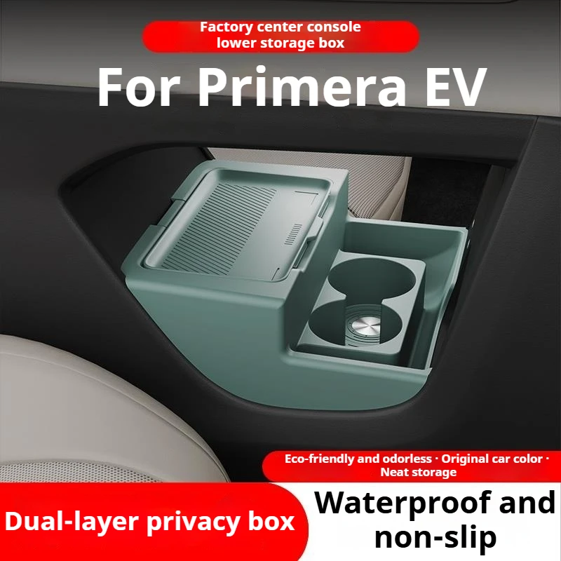 For Nissan N7 Center Console Storage Box Armrest Lower Organizer Car Interior Decoration Modification Accessories