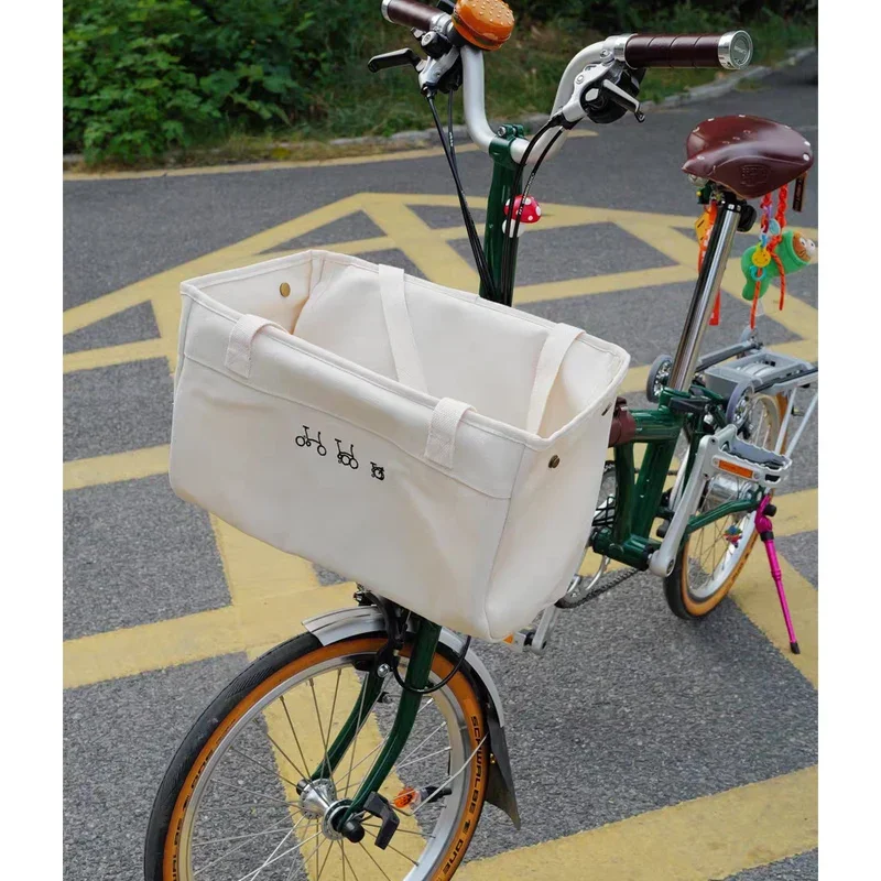 

Xiaobu folding bicycle accessories pet dog vegetable basket bag storage basket front bag