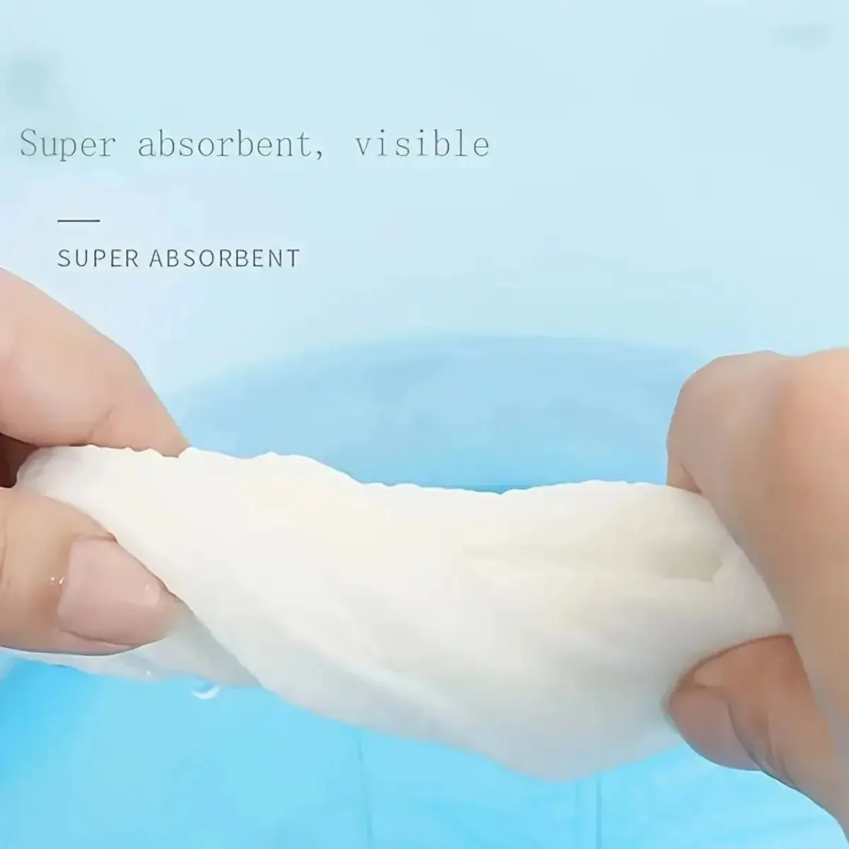 Asciugamani viso biodegradabili da 100 pezzi |   Dischetti struccanti in cotone premium |   Tessuto detergente extra spesso per pelli delicate