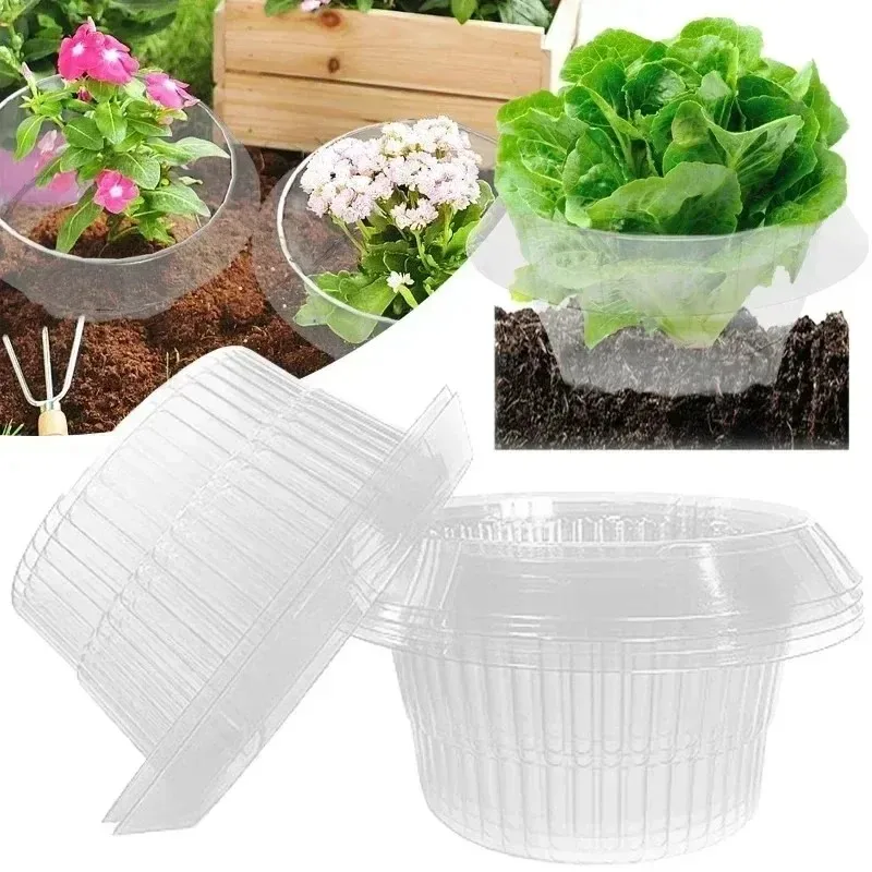 2026-snail collars save water lawn care slug protection ring defense cover pest control vegetable protective covers agricultural