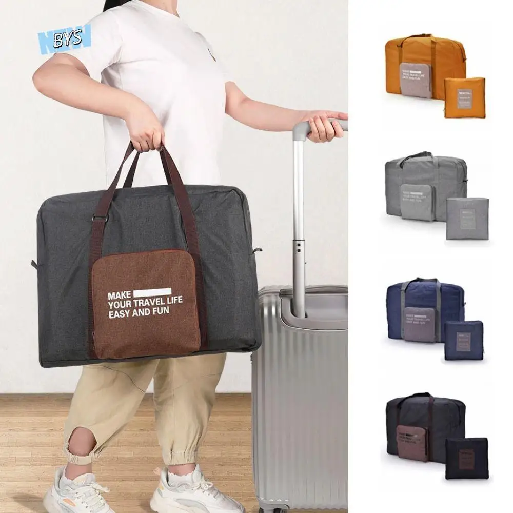 

Foldable Clothing Organizing Bag Oxford Cloth Waterproof Travel Duffel Bag Large Capacity Fitness Handbag Travel Luggage Bag
