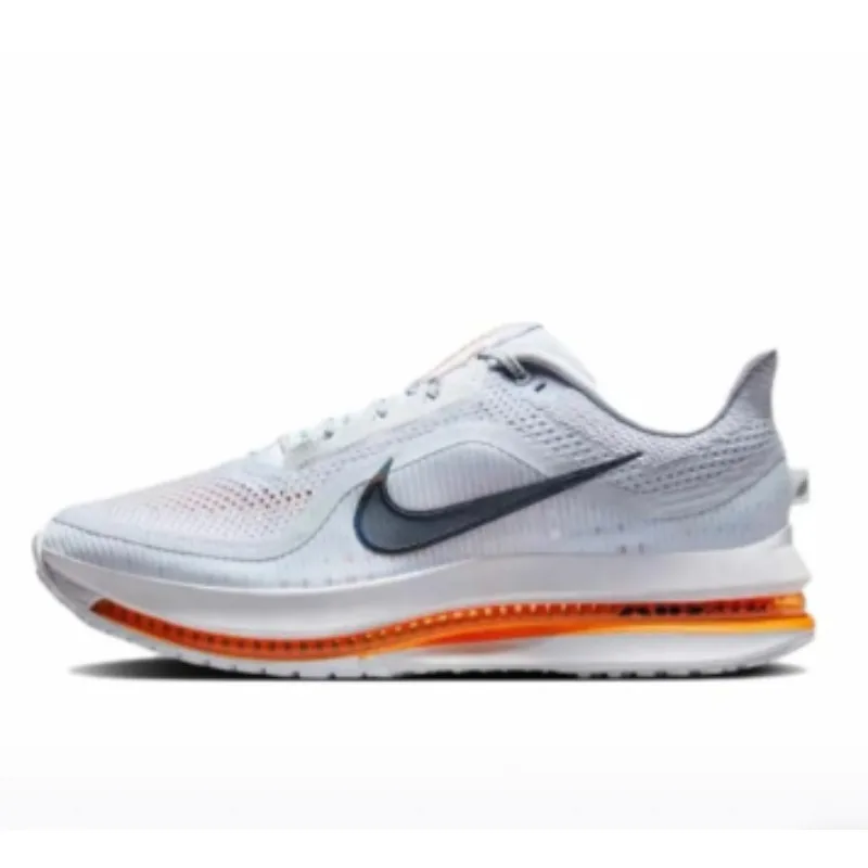 

Nike Pegasus Premium Shock-absorbing Anti-slip Wear-resistant Comfortable Low-top Versatile Running Shoes Gray White Orange