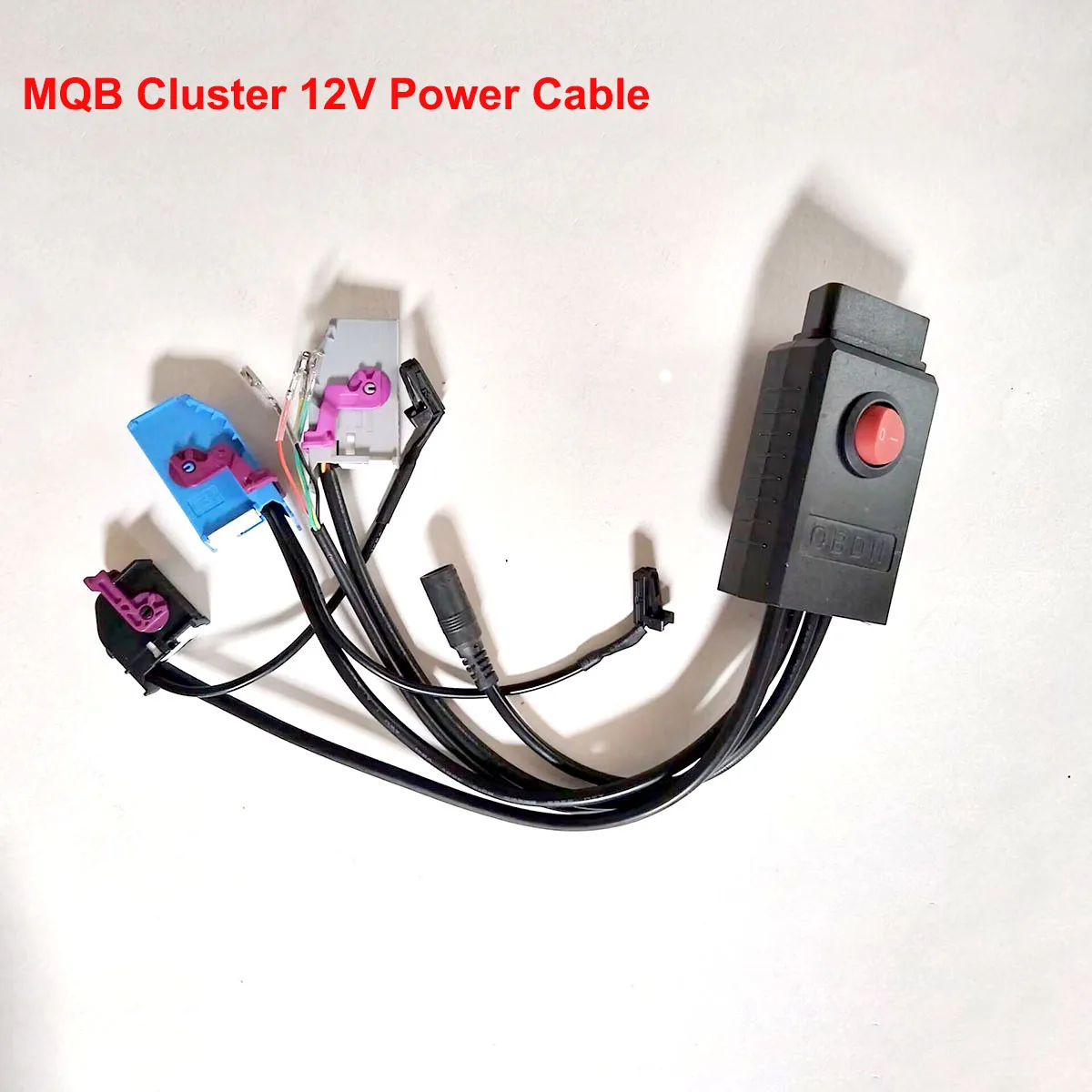 

MQB Cluster 12V Power Test Cable 4th ID48 Key Program Cable 5th Cluster Cable MQB NEC35XX Cable MQB48 Instrument Cable fit VVDI2