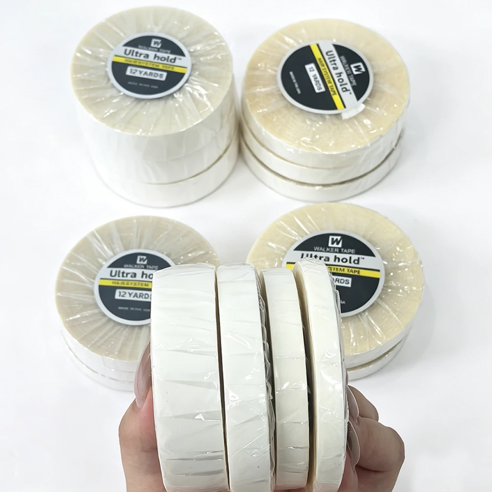 Strong Hold Double Sided Adhesive Tape 13 Yards for Hair Extensions Toupee Wig Strong Hold White Tape Hair System