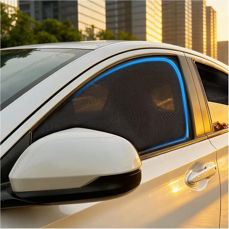 

Flexible Car Roller Curtain Sunshade Driver Seat Privacy Sun UV Protection Window Interior Accessory