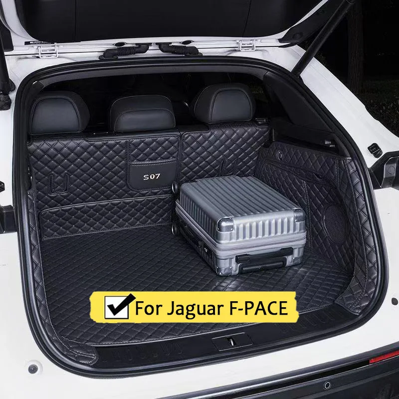 

Всепогодный коврик в багажник для Jaguar F-PACE 2016-2025: водонепроницаемый, сверхпрочный, долговечный, для защиты салона автомобиля