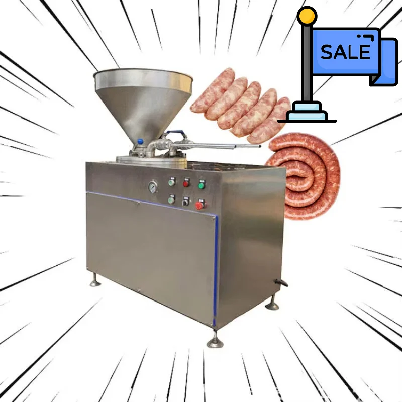 Factory Direct SUS304 Stainless Steel High Speed Pork, Chicken, Beef and Fish Sausage Filler Machine Customized
