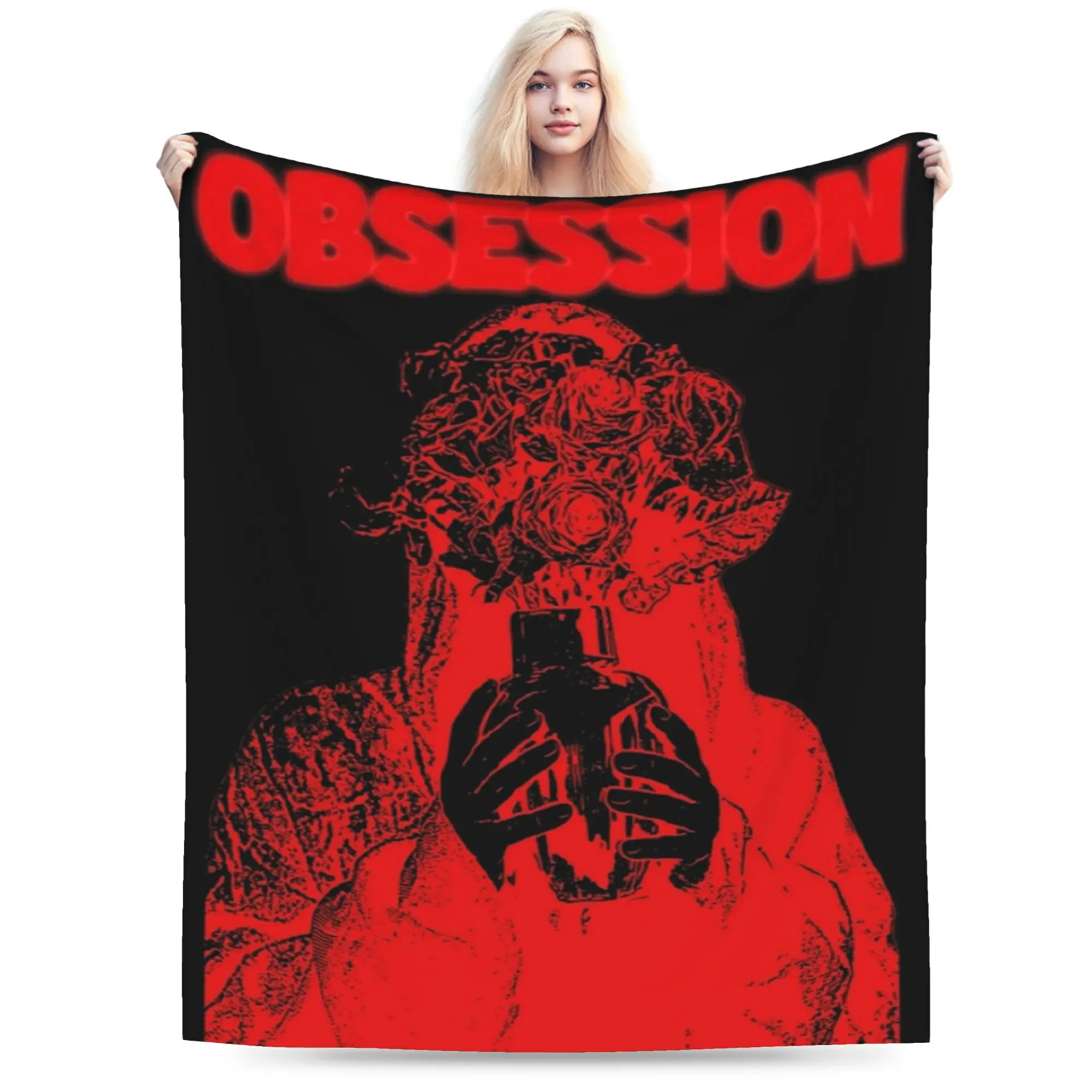 Obsession 2026 Horror Movie  Blanket Multi-size Cozy and Lightweight  Throw Blankets for Couch Sofa and Bed