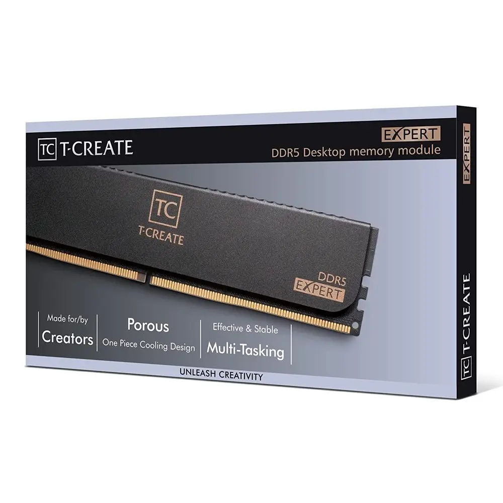 [The official of the West] TEAMGROUP T-CREATE. DDR5-6000 CL38 EXPERT Black Package 32GB(16Gx2)