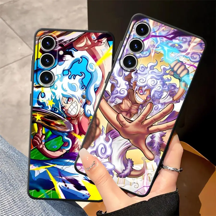 Cool One Piece Luffy Case for Samsung Galaxy A27 A52 A36 A26 A51 A71 A24 A20s A17 A12 A13 A14 A35 A04 A34 A73 A15 A16 A05 Phone