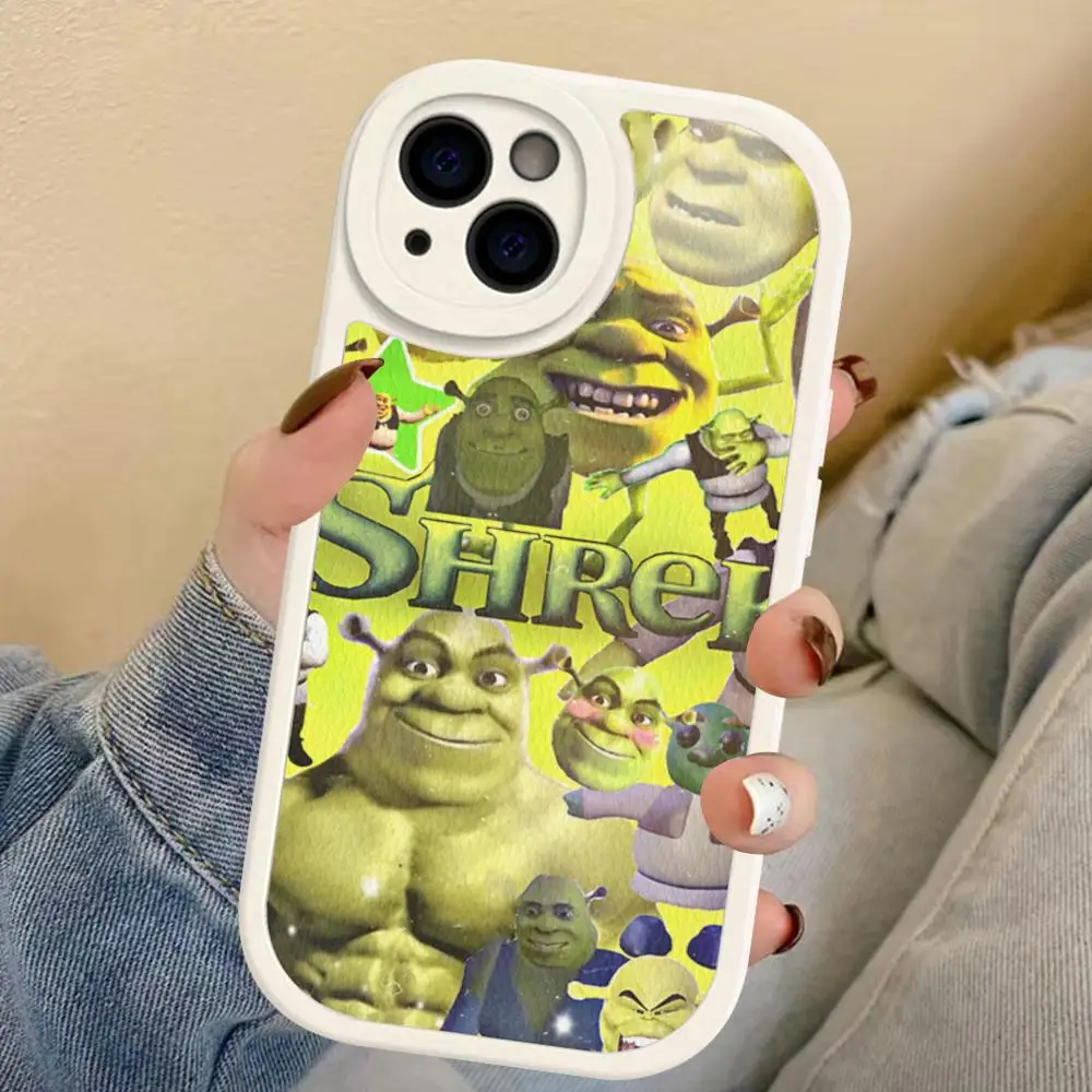 Cartoon Funny Movie S-ShrekS Phone Case Hard Leather For iPhone 14 13 12 Mini 11 14 Pro Max Xs X Xr 7 8 Plus Fundas