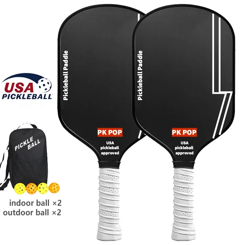 FEYA USAPA T700 Pickleball Paddle Paddle Racket with Bag Ball Set Pressed Racket Spin Textured Surface