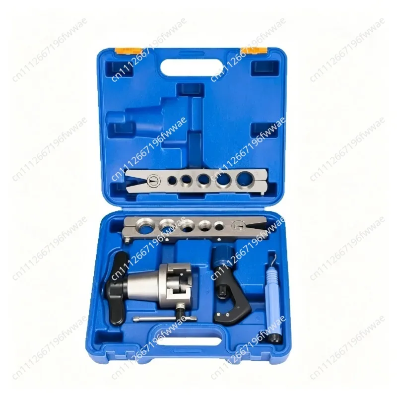 Universal Copper and Aluminum Tube Expander Kit,Metric&Imperial Bell Mouth Tool,Eccentric Type for Air Conditioning Maintenance