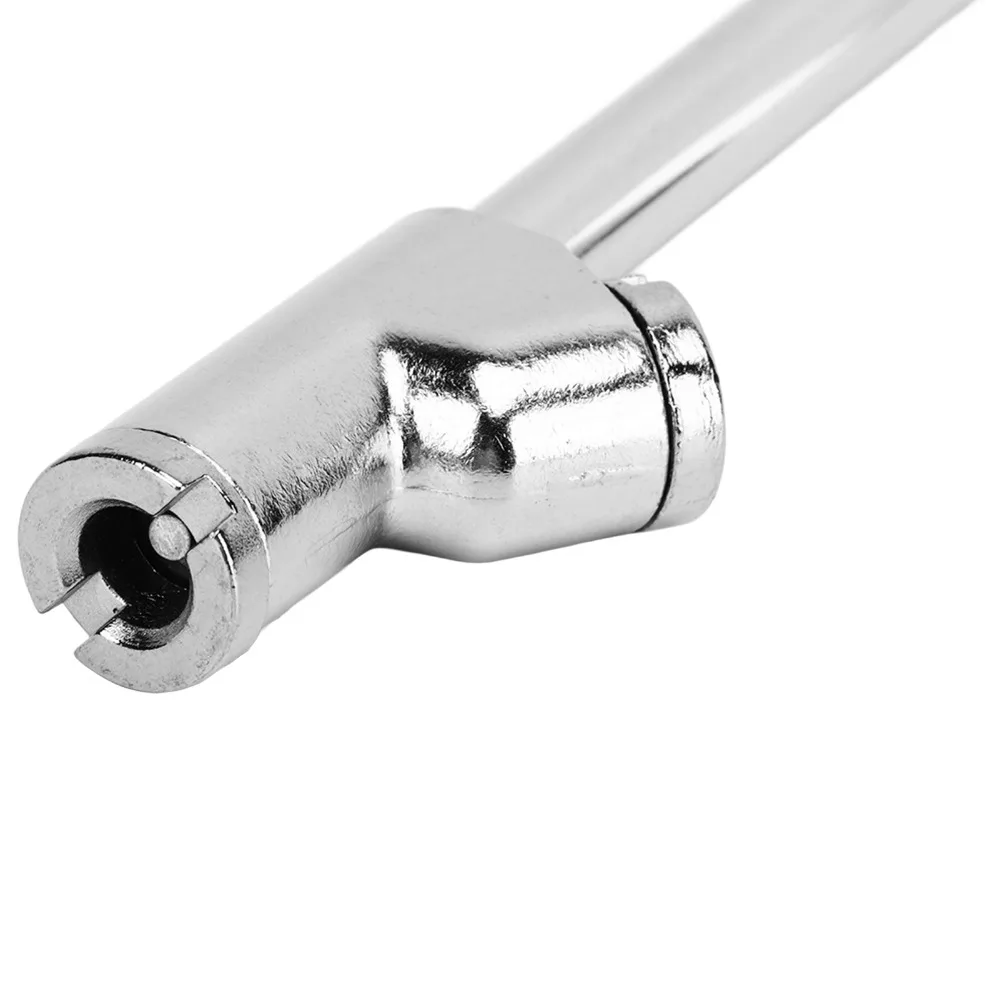 2PCS Aluminium Alloy Tire Inflatable Rod 1/4 Inch Push-on collet Dual Head Air Chuck Universal Extension Stem