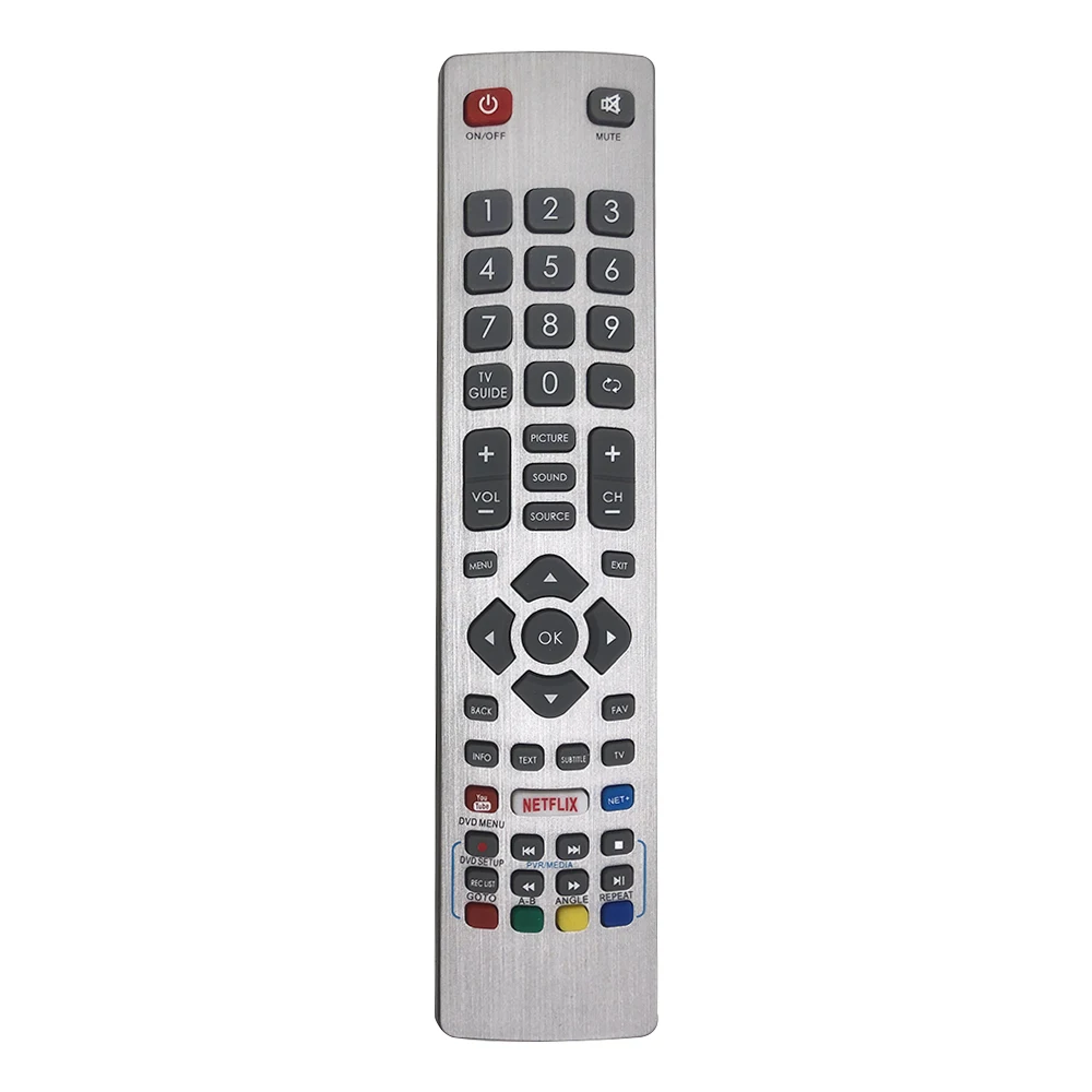 Replacement for the new SHW/RMC/0115 SHWRMC0115 Remote Control for Sharp Aquos 3D HD Smart TV with Netflix Youtube NET+