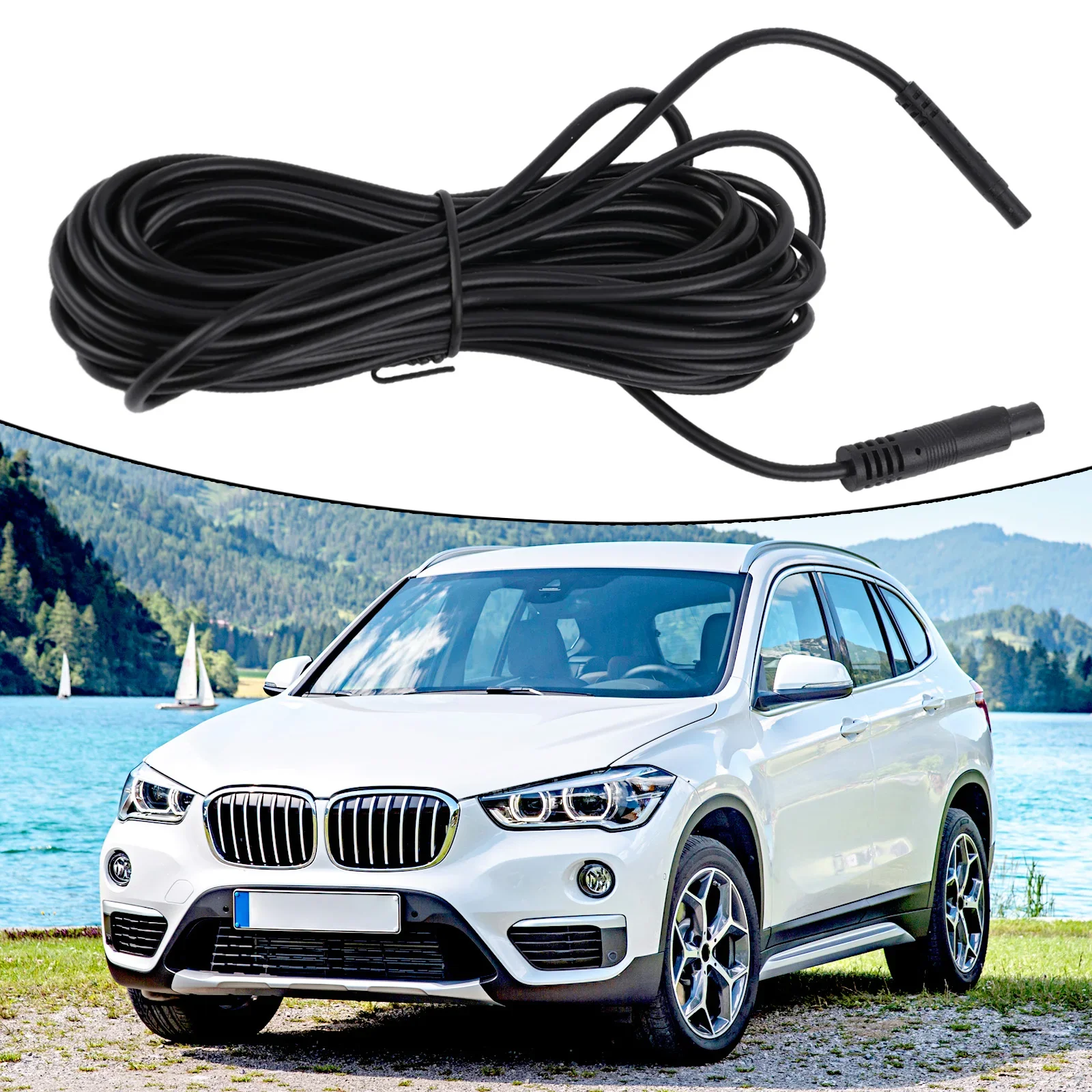 4 Pin Auto DVR Camera Extension Cable Male To Female 6M Auto Reversing Parking Camera Video HD Monitor Camera Wire