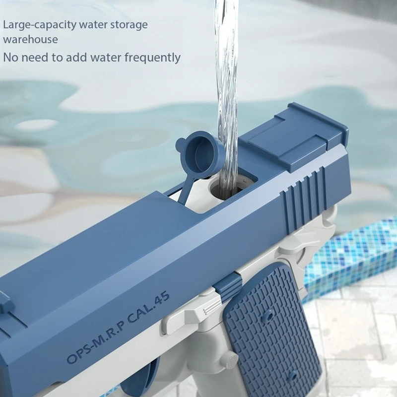 2025 nouveau jouet de pistolet à eau de pistolet M1911, jouet d'extérieur de jeu de tir de plage de fête de piscine d'été, cadeau d'anniversaire pour enfants de pistolet à eau