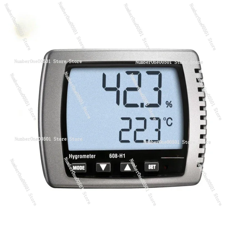 608H1/H2 Electronic Temperature and Humidity Meter Wall-mounted indoor household high-precision temperature and humidity meter