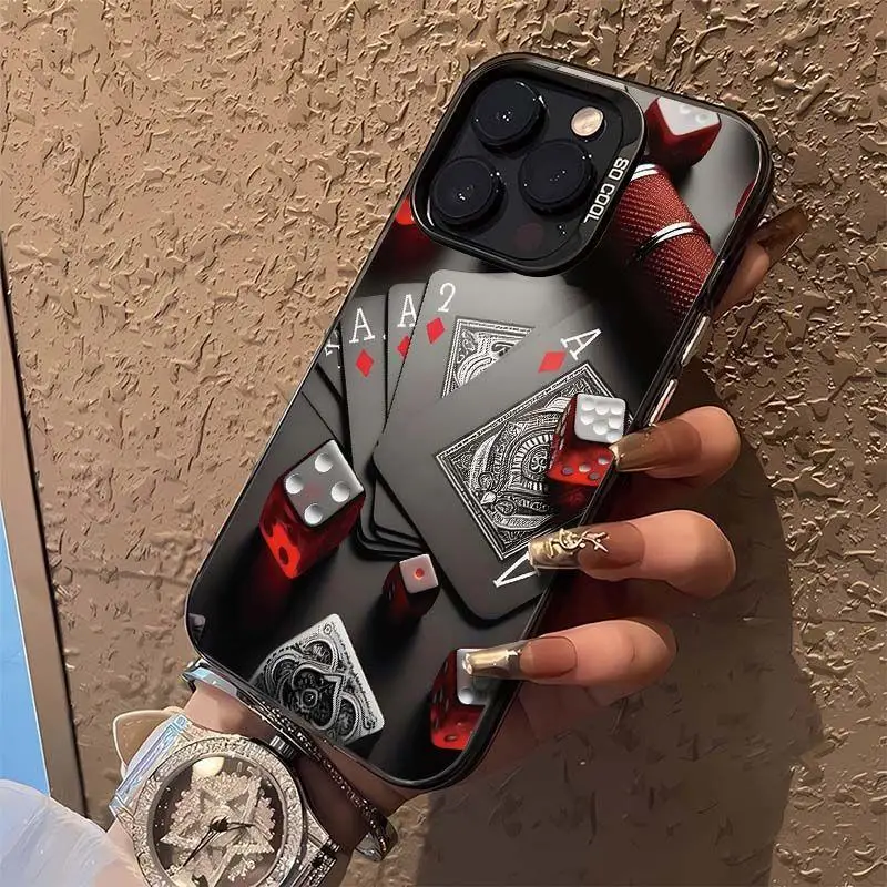 مناسبة لحافظة الهاتف الذكي لبطاقة النرد المتخصصة من Apple