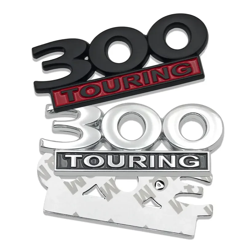 

3D Metal 300 Touring GTS Car Rear Trunk Emblem Badge Sticker Accessories For GTS 300 Touring Auto Accessories