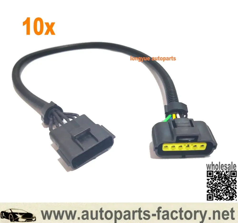 

Longyue 10pcs Mass Air Flow MAF Extension Harness 95-07 For Ford Mustang