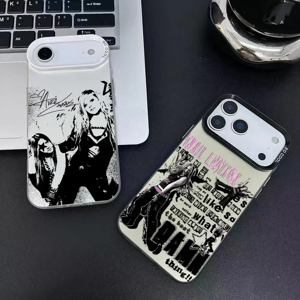 아비르 라비네 쿨 폰 케이스 아이폰 17 16 15 14 13 12 11 프로 맥스 에어 매트 레이저 오로라 충격 방지 케이스