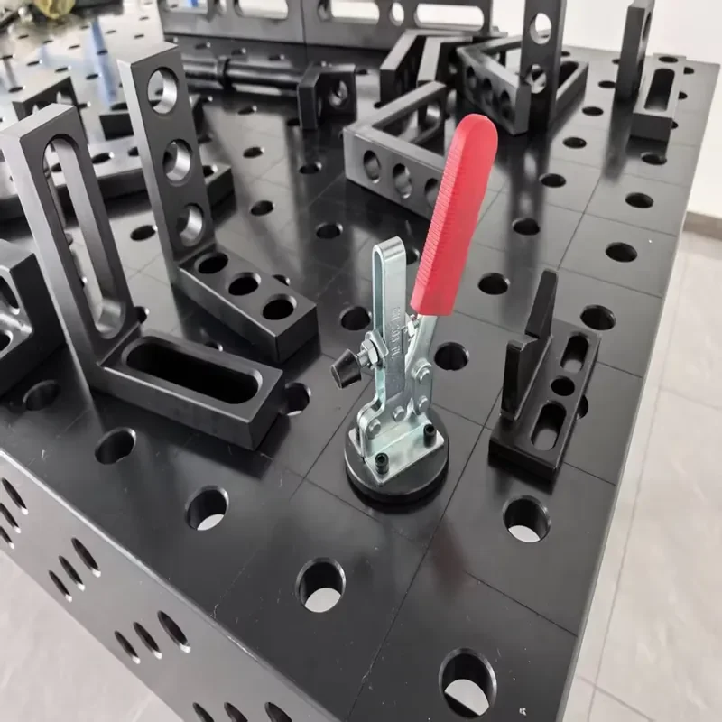 High quality New Q355 Localizable fixture Steel Weld Fixtures 3D Soldering Work Adjustable Welding Table with Nitrided